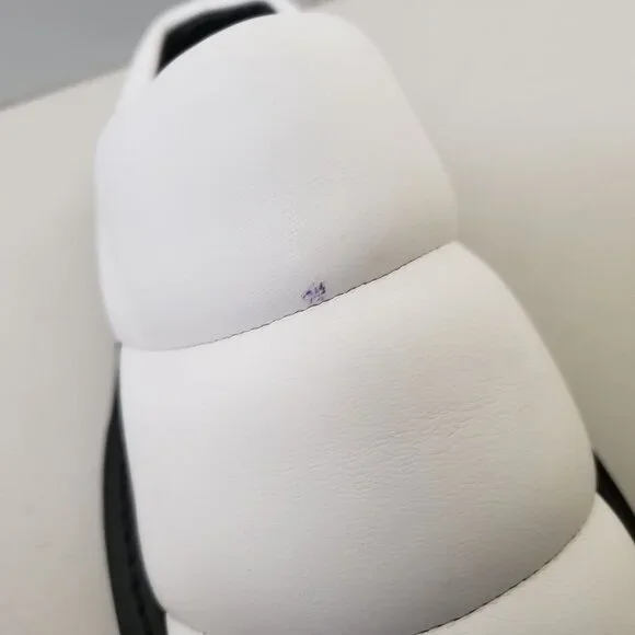 Staud Astro Puff Mule Flats White Size 36